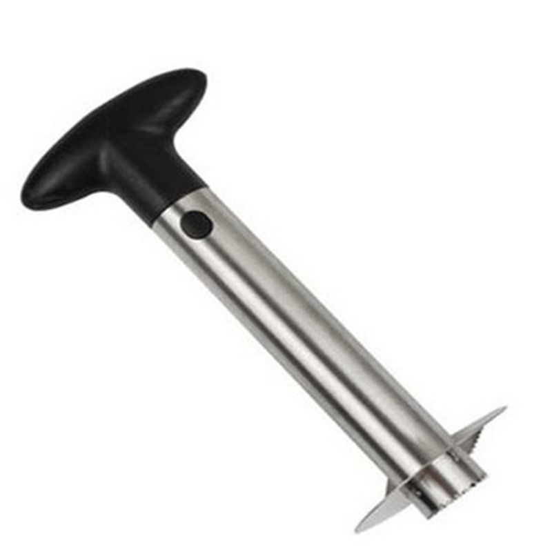 Stainless Steel Pineapple Slicer Corer & Peeler – Heavy-Duty Fruit Cutter Tool for Easy Slicing, Peeling & Paring – Kitchen Gadget for Home, Hotels, Restaurants & Food Service