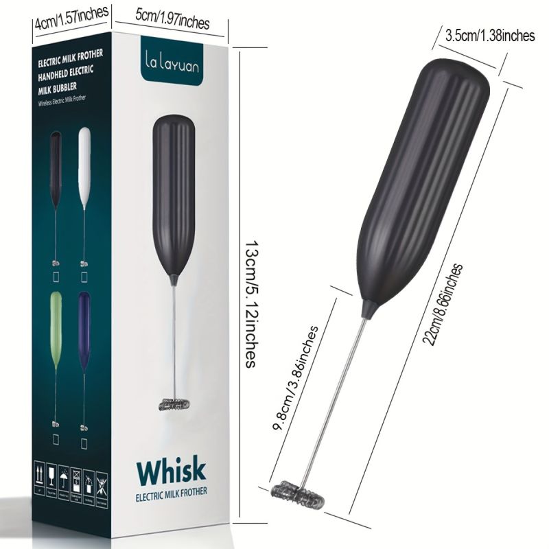  Handheld Electric Milk Frother 