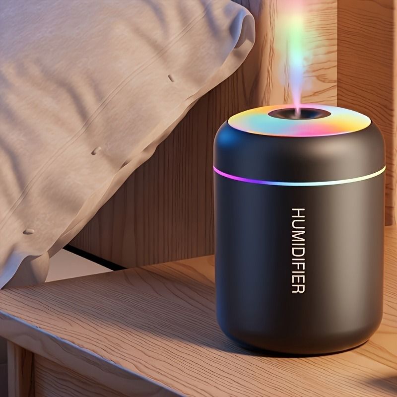 Essential Oil Aromatherapy Diffuser & Cool Mist Humidifier with Color-Changing Night Light – Modern Home & Bedroom Decor, Purifies Air & Creates Relaxing Atmosphere