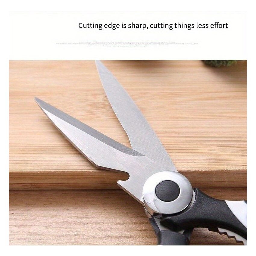 Heavy-Duty Kitchen Shears – 420 Stainless Steel Multipurpose Scissors for Chicken, Duck, Fish & Vegetables – Sharp Blades, Ergonomic Handles, Food-Safe, Durable Cooking Tool