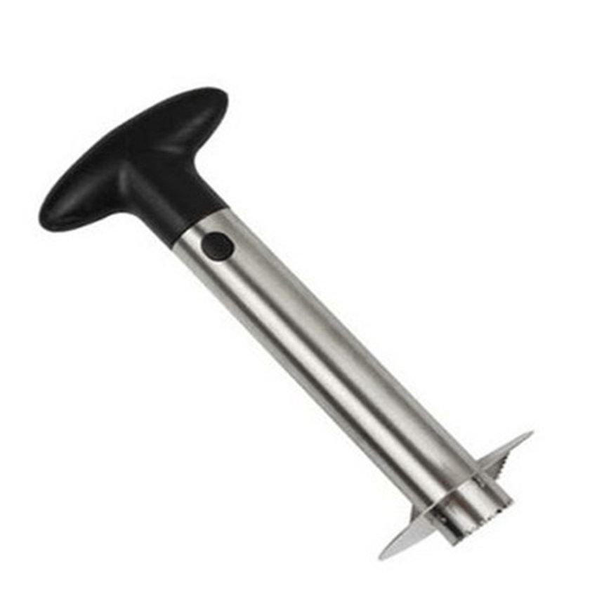 Stainless Steel Pineapple Slicer Corer & Peeler – Heavy-Duty Fruit Cutter Tool for Easy Slicing, Peeling & Paring – Kitchen Gadget for Home, Hotels, Restaurants & Food Service
