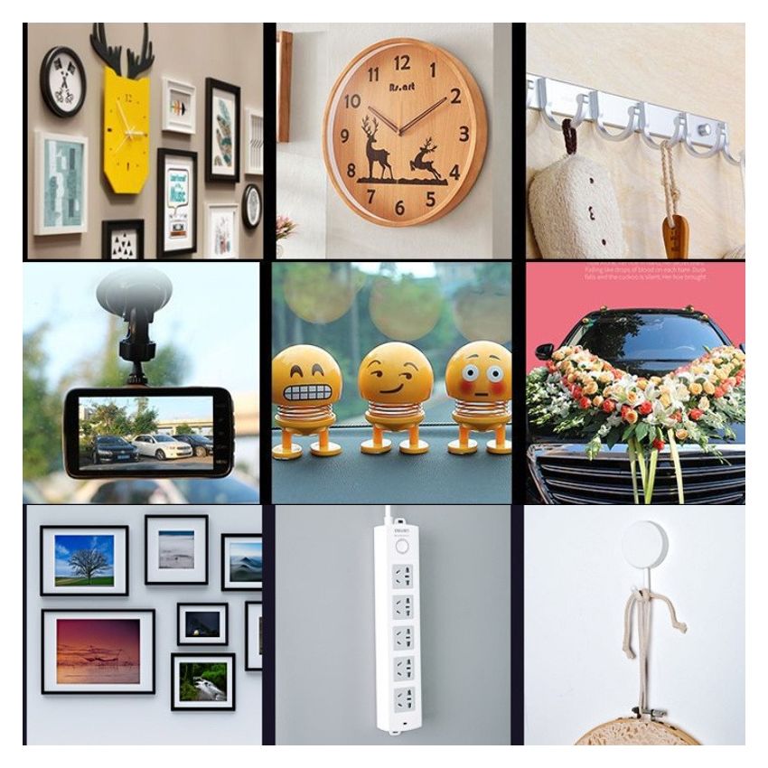 Double Sided Adhesive Tape – Washable & Reusable Transparent Nano Gel Tape | Strong Multipurpose Mounting Tape for Kitchen, Bathroom, Home, and Office