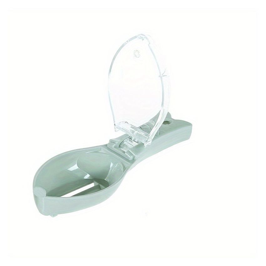 Fish Scale Scraper with Storage Box – Easy-Clean Household Fish Scale Remover, Anti-Splash Design, Safe Plastic Fish Scaler Tool with Cover, Quick Kitchen Gadget for Fish Cleaning & Cooking