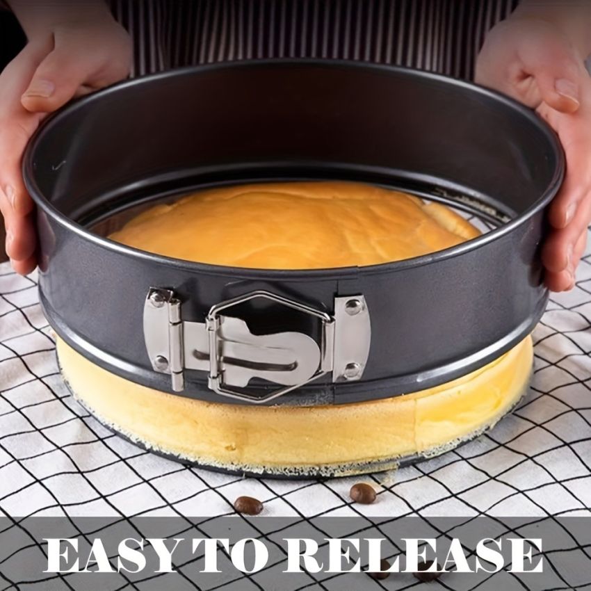 10-Inch Non-Stick Springform Cake Pan – Leak-Proof Bakeware