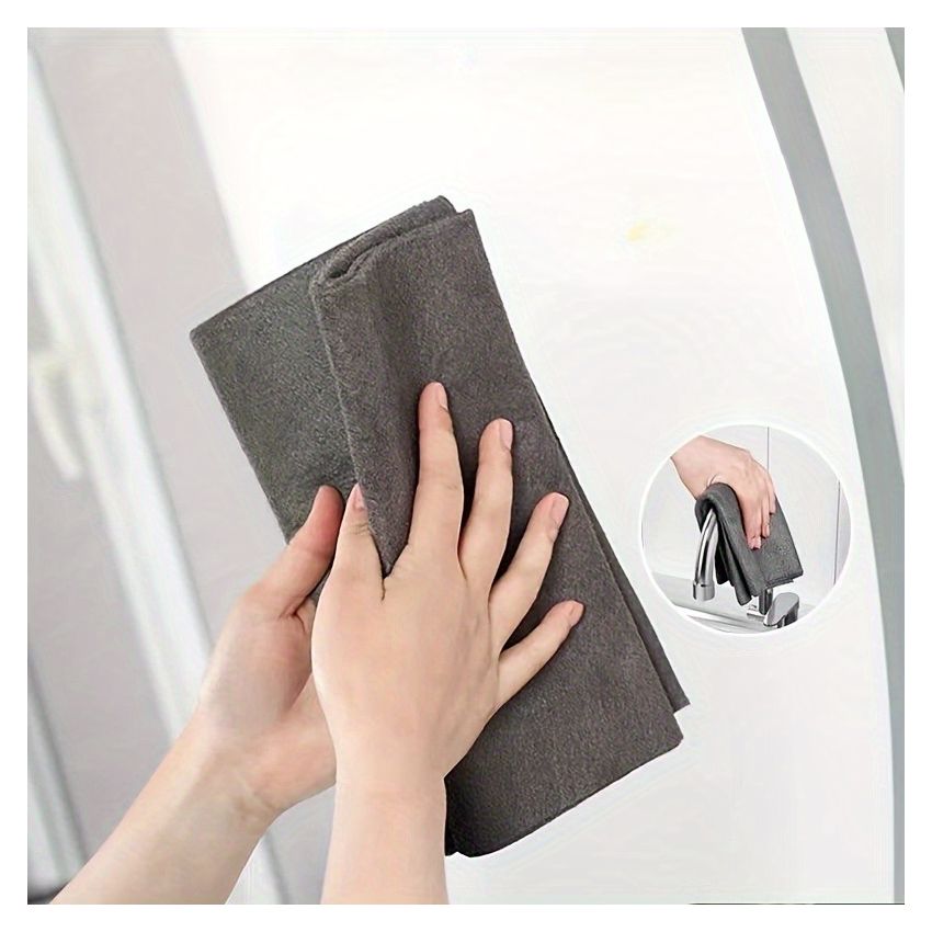5 PCS Magic Glass Cleaning Cloth – Streak-Free, Lint-Free, and No Watermarks – Perfect for Windows, Mirrors, Screens & Household Surfaces – Durable, Reusable Microfiber Towels