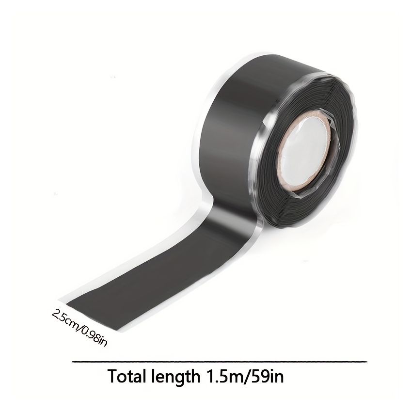 Heavy-Duty Waterproof Silicone Tape - Self-Fusing Leak Repair