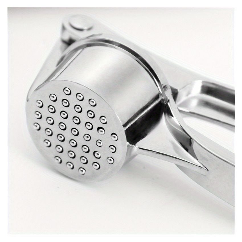 Heavy-Duty Garlic Press, Ginger Crusher & Lemon Squeezer – Manual Garlic Crusher Tool with Ergonomic Handle, Compact Design, Easy-Clean, Sturdy Build for Kitchen, Home & Restaurant Use