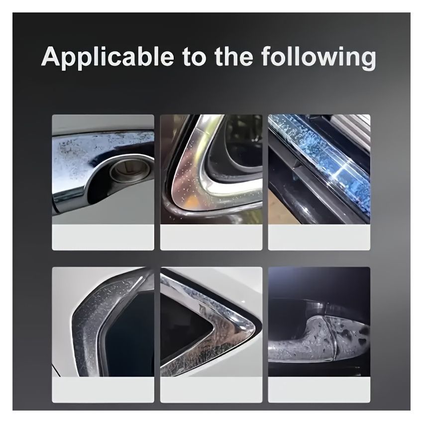 Multifunctional Metal Polishing Paste 30ML + SCRUB PDA – All-in-One Chrome & Metal Repair, Rust Removal & Polishing Compound for Cars, Motorcycles, RVs, Kitchen Utensils, Bathroom & Stainless Steel