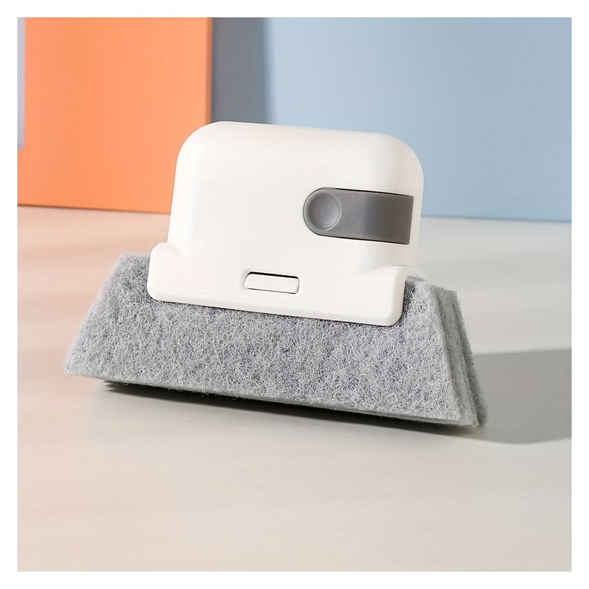 Universal Window Track Cleaning Brush – Gap & Frame Cleaner Tool for Kitchen Countertops, Sliding Door Rails, Window Sills & Small Crevices – Easy & Durable Household Cleaner