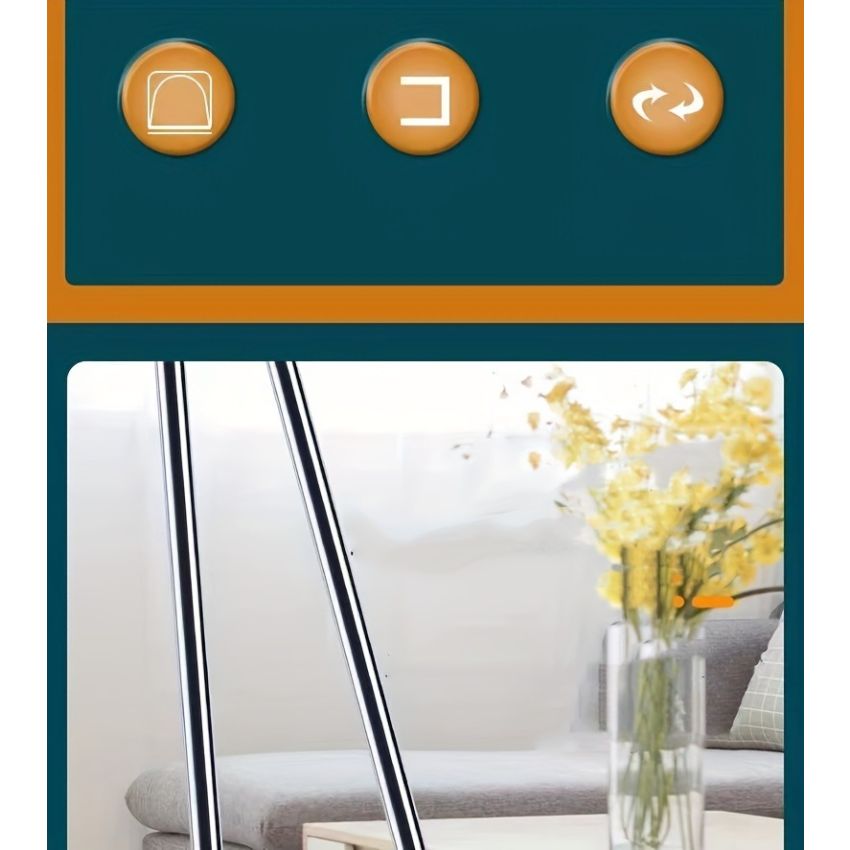 Household Broom and Dustpan Set with Long Handle – Rotatable Broom with Comb Teeth for Easy Floor Sweeping – Cleaning Supplies for Home, Kitchen, Room, Office