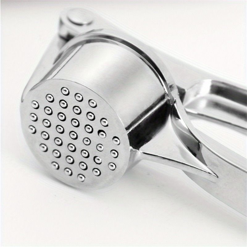 Heavy-Duty Garlic Press, Ginger Crusher & Lemon Squeezer – Manual Garlic Crusher Tool with Ergonomic Handle, Compact Design, Easy-Clean, Sturdy Build for Kitchen, Home & Restaurant Use