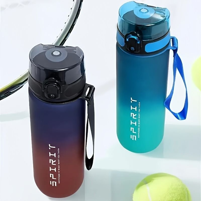 Gradient Sports Water Bottle 1000ml – Large Capacity, Durable Plastic Drinking Bottle for Men & Women, Leakproof Travel Cup for Fitness, Hiking, Camping & Outdoor Activities