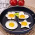 4 PCS Egg Mold Set – Stainless Steel Egg Ring Molds for Cooking, Creative Kawaii Fried Egg & Pancake Shaper, Nonstick Breakfast Rings, Kitchen Accessories for Eggs, Bread & Pancakes