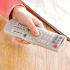 Transparent Silicone Remote Control Case – Dustproof, Protective Cover Sleeve for TV & AC Remotes with Storage Function, Durable & Lightweight Protector