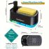 4-in-1 Dish Soap Dispenser Set with Sponge Holder – Leakproof, Battery-Free, Perfect Pump, Plastic Kitchen & Bathroom Soap Dispenser – Christmas/Halloween Gift Idea