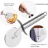 Stainless Steel Pizza Cutter Wheel – Sharp Rotating Blade with Ergonomic Handle, Heavy-Duty Pizza Slicer for Precise Cutting, Durable Kitchen Tool for Home & Professional Baking
