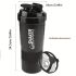 Portable Protein Shaker Cup 16oz – Leak-Proof Shaker Bottle for Gym, Fitness & Sports | Durable PP Material, Lightweight Shaking Cup for Protein Shakes, Smoothies & Meal Prep