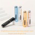 Mini 5ml Portable Refillable Perfume Atomizer – Aluminum Travel Spray Bottle, Leak-Proof Mist Pump, Empty Cosmetic Container for Fragrance, Multi-Color Options