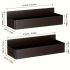 2-Pack Large Magnetic Plastic Storage Baskets – Space-Saving Kitchen Organizer for Fridge, Microwave, Washing Machine (No-Drill)