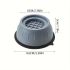 4 PCS Anti-Vibration Washing Machine Pads – Non-Slip, Shock Absorbing, Noise Reducing & Moisture-Proof Mats for Washing Machine, Dryer, Refrigerator & Laundry Appliances
