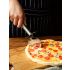 Stainless Steel Pizza Cutter Wheel – Sharp Rotating Blade with Ergonomic Handle, Heavy-Duty Pizza Slicer for Precise Cutting, Durable Kitchen Tool for Home & Professional Baking