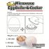 Microwave Egg Cooker – 4-Egg Hard & Soft Boiled Maker with Lid, Dishwasher-Safe Kitchen Gadget