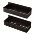 2-Pack Large Magnetic Plastic Storage Baskets – Space-Saving Kitchen Organizer for Fridge, Microwave, Washing Machine (No-Drill)