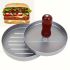 Non-Stick Stainless Steel Burger Press – Heavy-Duty Meat & Muffin Smasher for BBQ, Cheese, Veggies – Grilling & Baking Tool for Outdoor Cooking – Grill Accessory